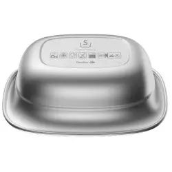 Boîte petite 0,7L avec couvercle Inox
