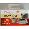 X2 LED SPOT 50W GU5.3 12V