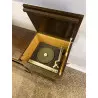 Meuble radio vintage avec lecteur vinyle