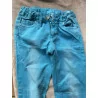 Pantalon bleu turquoise 10ans