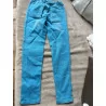 Pantalon bleu turquoise 10ans