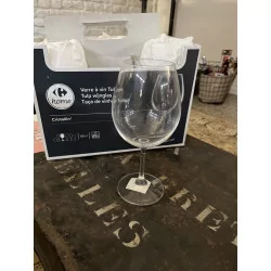 6 verres à vin Tulipe