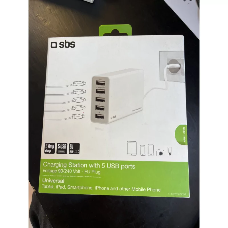 5 USB ports