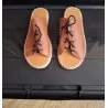 Sandales à lacets 