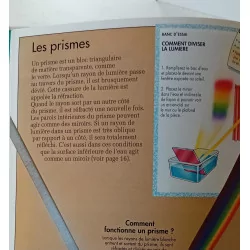 Livre éducatif: la lumière 