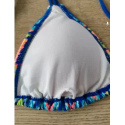 Haut de bikini coloré taille 36/38