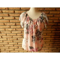 (8)- blouse femme t.38 rose