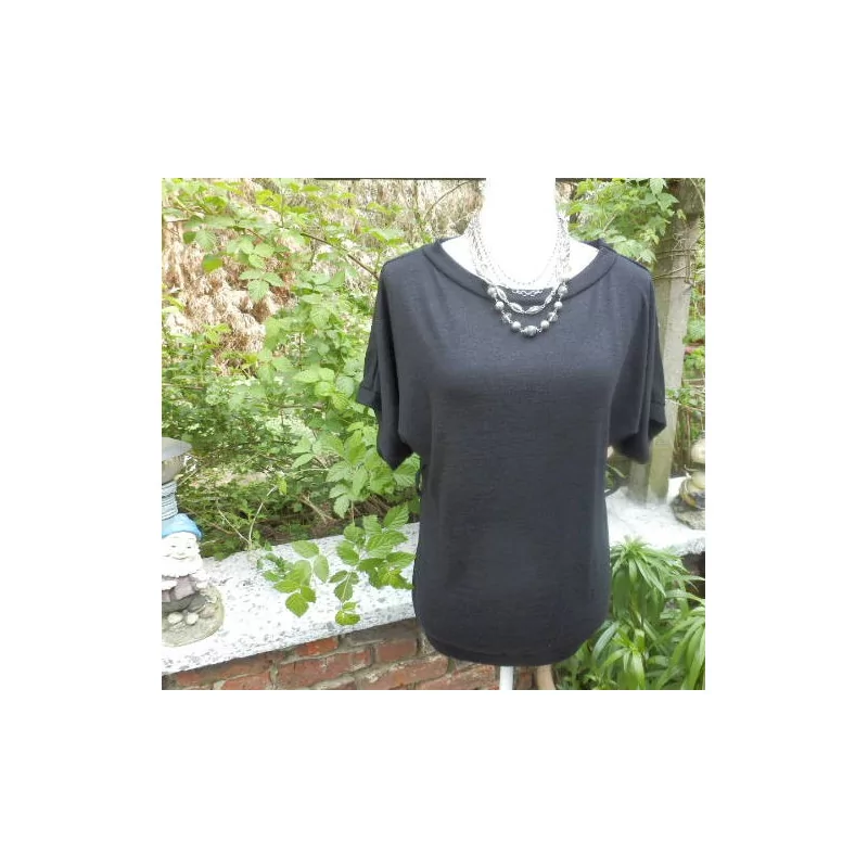 (33) - blouse femme t.40 noire