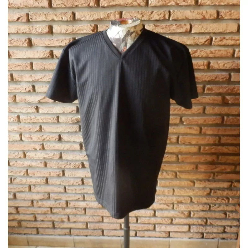 (17) -tee shirt homme t.XL noir - conwell - 