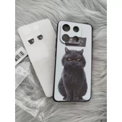 Coque Redmi Note 13 4G Chat noir