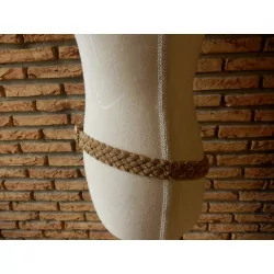 (12)- ceinture femme camel - morgan -