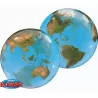 Ballon Terre Earth 56cm | bubble | Planeet Aarde / Qualatex