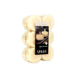 Spaas 12 Bougies Chauffe-Plat Xl Clearlights Parfumées Cake Vanille