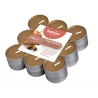 Bolsius Bougies Chauffe-Plat Parfumées Pack18 Apple Cinnamon