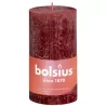 Bolsius Bougies Rustique 130/68 Velvet Red