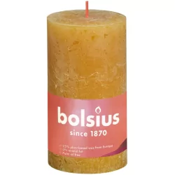 Bolsius Bougies Rustique 130/68 Soft Pearl