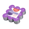 Bolsius True Scents - Bougies Chauffe-Plat Parfumées - Lavender - Violet - Par 18 Pièces