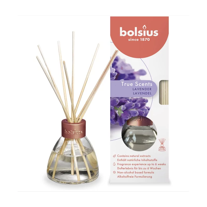 Bolsius Diffuseur Parfumé Lavande 45Ml