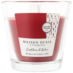 Bougie Verre Pm Rouge