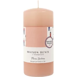 Bougie Cylindrique Gm Rose