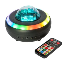 enceinte bluetooth party nebula avec effet lumineux