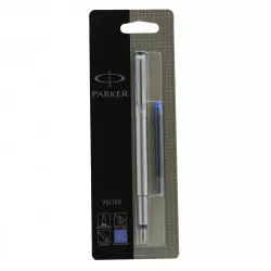 Parker Vector set Stylo-plume + cartouches d'encre Acier