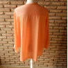 (3)- blouse femme t. XXL orangée