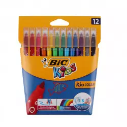 Bic Kids Pochette 12 marqueurs