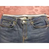 (50) - jeans femme t.38 bleu - zara -