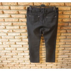 (31)- jeans femme t.42 noir - onado -