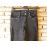 (52)- jeans femme t.S noir - etam -