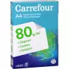 Carrefour Papier pour imprimante 500 feuilles A4  80G