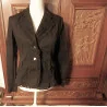 (44)- veste femme t.38 noir - folia -