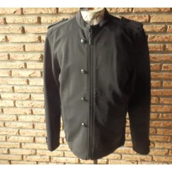 (17) -veste noire homme t.xl - zara man -