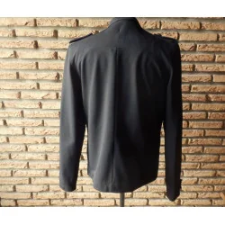 (17) -veste noire homme t.xl - zara man -