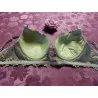 (74)- soutien gorge femme t.95D vert pistache