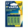 Varta Rechargeable accu 4 piles rechargeables AA