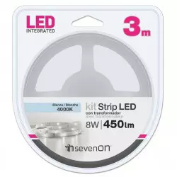 LED-Strip 4000K 3m - Wit