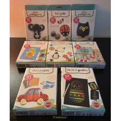Lot de 8 jeux créatifs « Aloya »