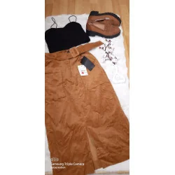 Lot vêtements et mocassins jupe top 