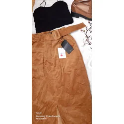 Lot vêtements et mocassins jupe top 