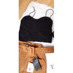 Lot vêtements et mocassins jupe top 