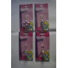 4 Smurfin minihangers