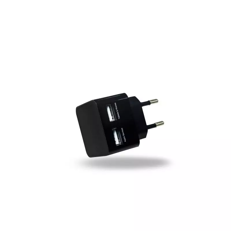 Chargeur 2 USB AZTCHEAD2USBDUOBLK