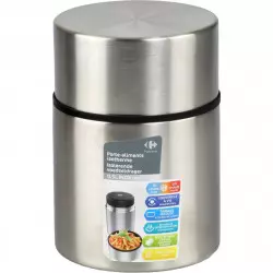Carrefour Home Porte-aliments isotherme en inox 0,5L