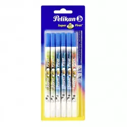 Pelikan 6 Effaceurs d'encre Super Pirat