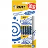 Bic Cartouches d'Encre Courtes 50+10 Bleu Effaçable