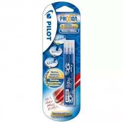 Pilot 3 Recharges Roller FriXion Ball Bleu