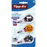 Tipp-Ex 2+1 Rubans correcteur Mini Pock Mouse