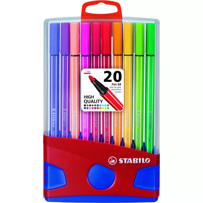 STABILO 20 Feutres ColorParade Pen 68